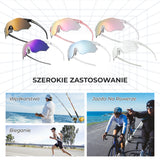 Okulary Kolarskie Bezramkowe Z Filtrem Polaryzacyjnym I Ochroną UV - SP359