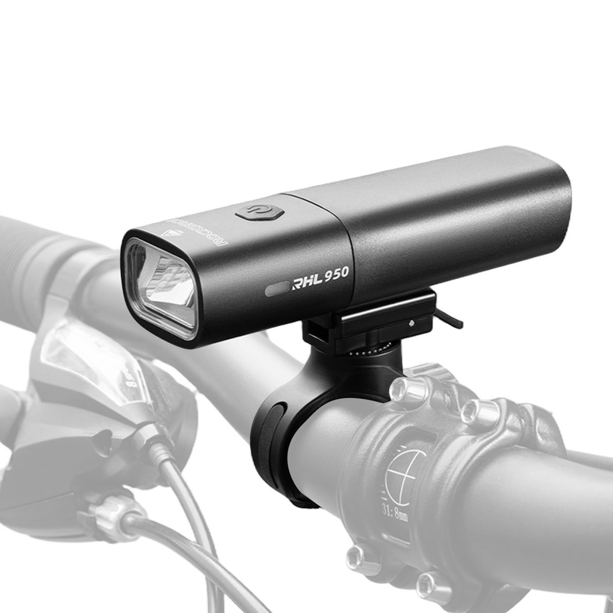 Lampka Rowerowa Przednia Z Szybkim Montażem I Akumulatorem 950lm - RHL950