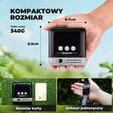 Qunature Przenośny Prysznic Turystyczny z Ekran LED