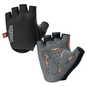 ROAD TO SKY ROAD TO SKY Wygodne, Amortyzujące Rękawiczki Rowerowe Z Półpalcami-TLS005 Rękawiczki