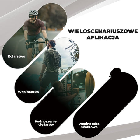 ROAD TO SKY ROAD TO SKY Wygodne, Amortyzujące Rękawiczki Rowerowe Z Półpalcami-TLS005 Rękawiczki