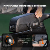 ROAD TO SKY Torby na Ramę 100% Wodoodporna Magnetyczna  0,6 L/0,9 L