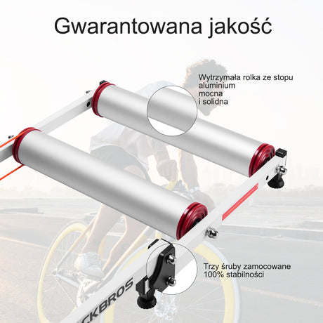 ROCKBROS Regulowane Rolki Treningowe Rowerowe-W5W Stojaki do naprawy rowerów