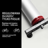 ROCKBROS Regulowane Rolki Treningowe Rowerowe-W5W Stojaki do naprawy rowerów