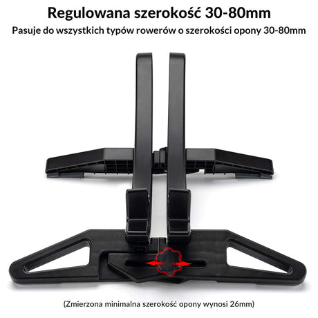 ROCKBROS Regulowany Stojak Podłogowy – 2-pak Stojaki rowerowe