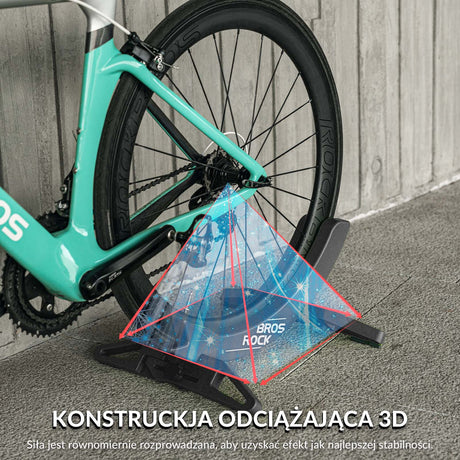 ROCKBROS Regulowany Stojak Podłogowy – 2-pak Stojaki rowerowe