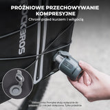 ROCKBROS 100% Wodoodporna Sakwa Rowerowa Na Bagażnik 23L z Funkcją Kompresji Próżniowej - AS-159 Torby na bagażnik