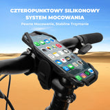 Silikonowy Uchwyt Rowerowy Na Telefon 4-7"
