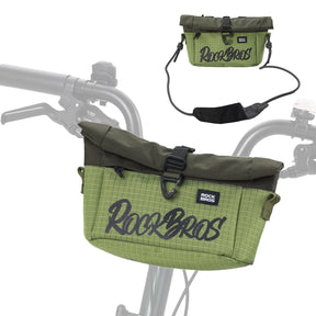 ROCKBROS Torba Na Kierownicę Rowerową Do Rowerów Z Prostą Kierownicą I Brompton 1.8-2.8 L Torba Przednia1.8L