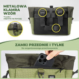 ROCKBROS Torba Na Kierownicę Rowerową Do Rowerów Z Prostą Kierownicą I Brompton 1.8-2.8 L Torba Przednia