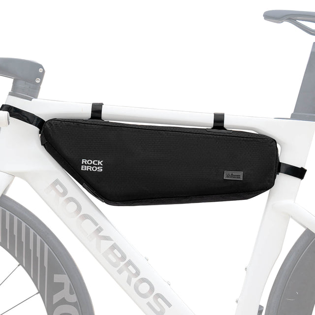 ROCKBROS Torba na Ramę Roweru 2,9L Wodoodporna i Odporna na Zużycie z Zamkiem Błyskawicznym