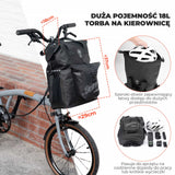 ROCKBROS Wielofunkcyjna Torba na Kierownicę Rowerową 18L - AS-158 Torby na kierownicę