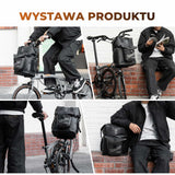 ROCKBROS Wielofunkcyjna Torba na Kierownicę Rowerową 18L - AS-158 Torby na kierownicę