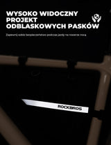 ROCKBROS Zestaw Toreb na Rurę Górną 2 w 1 Możliwość Demontażu i Łatwy Montaż