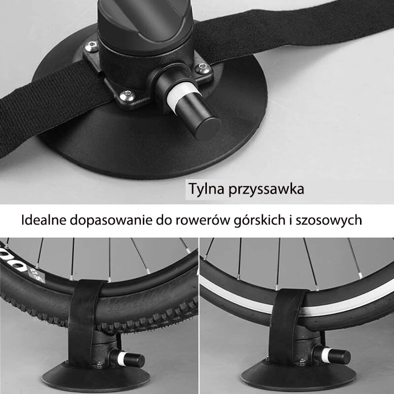 ROCKBROS Bagażnik Rowerowy z Przyssawkami Dachowy Szybki Montaż-Niebieski