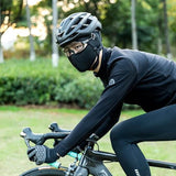 ROCKBROS Czapka Rowerowa Zimowa Kominiarka z Otworem na Okulary Pod Kask Unisex