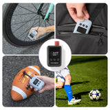 ROCKBROS Mini Elektryczna Pompka Rowerowa Z Wyświetlaczem LED 150 PSI - HW-140 Elektryczne pompki
