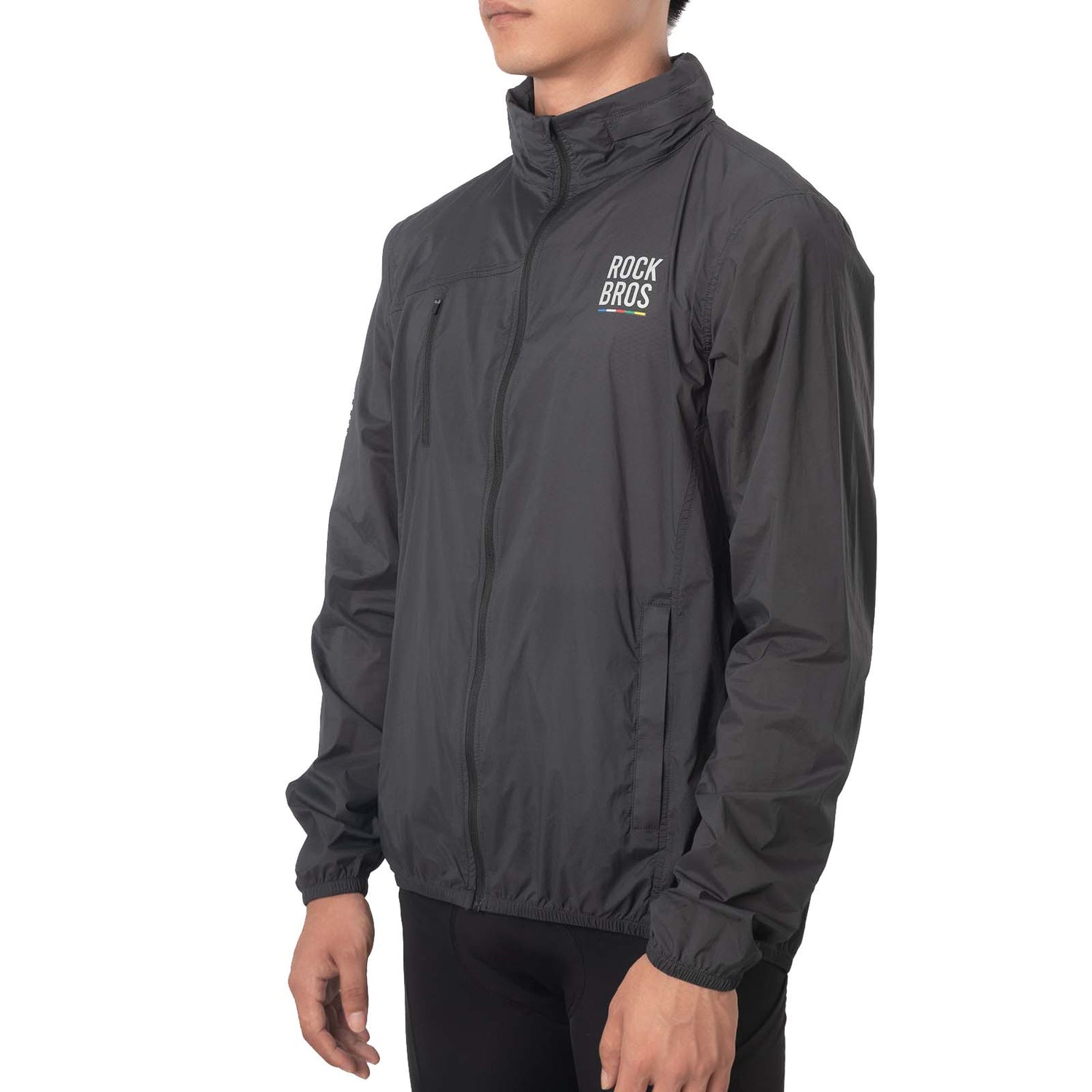 ROCKBROS Road To Sky Kurtki Unisex Kolarski Długi Rękaw-TLWT002 KurtkiEU Size S (Asian Size M) Szary