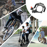 ROCKBROS Mini Dzwonek Rowerowy na Kierownicę 22,2mm Stop Aluminium Głośny 100db