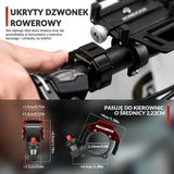 ROCKBROS Mini Dzwonek Rowerowy na Kierownicę 22,2mm Stop Aluminium Głośny 100db