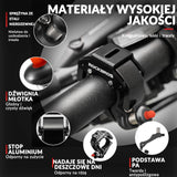 ROCKBROS Mini Dzwonek Rowerowy na Kierownicę 22,2mm Stop Aluminium Głośny 100db