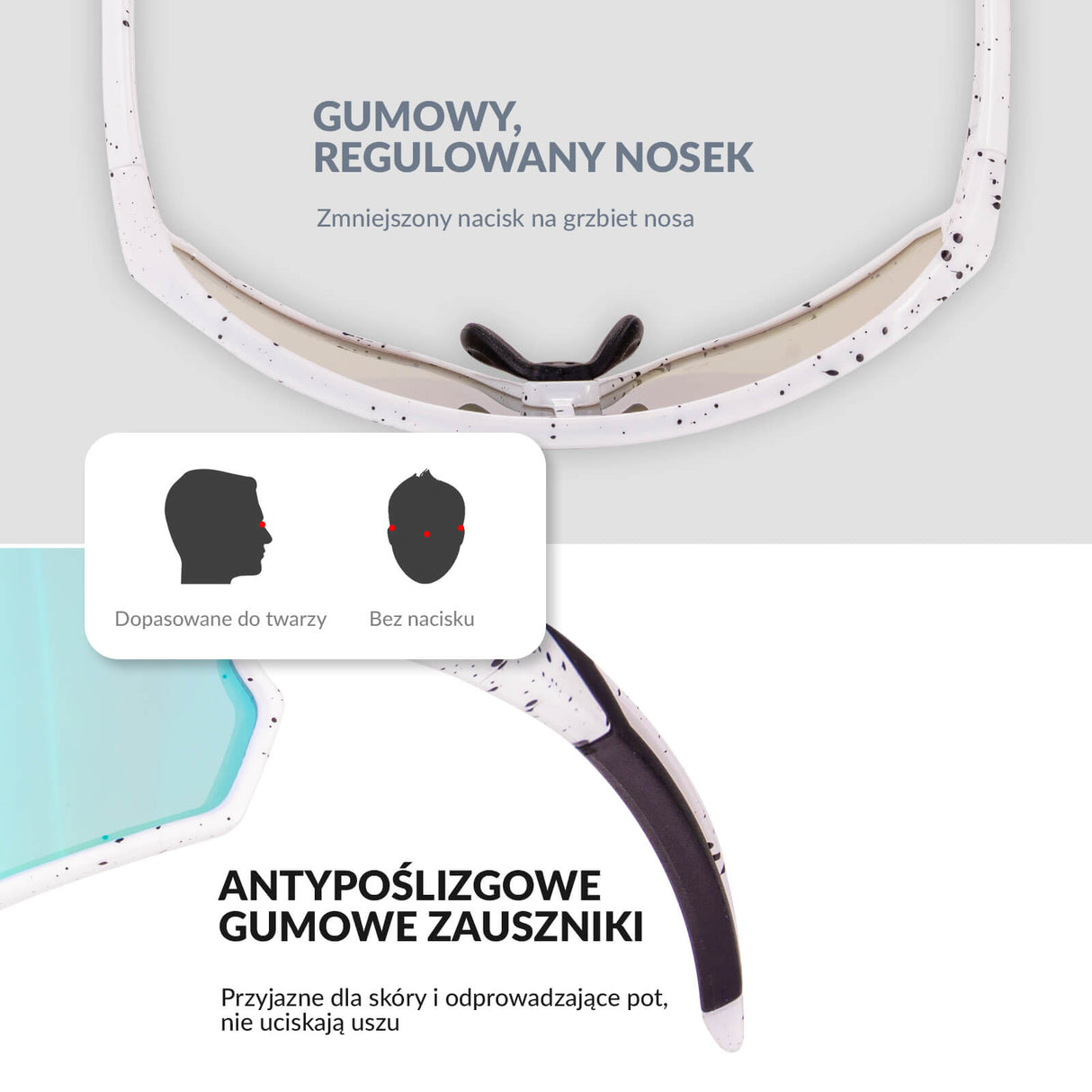 Dziecięce Okulary Rowerowe Polaryzacyjne
