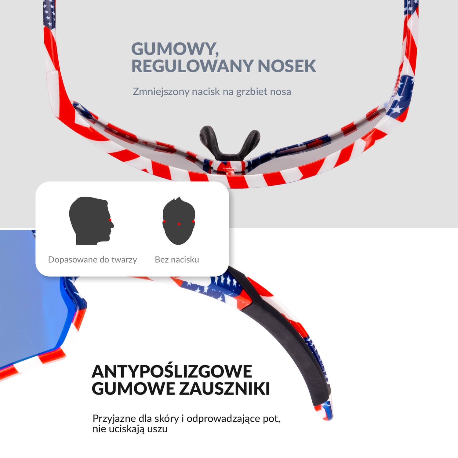 Dziecięce Okulary Rowerowe Polaryzacyjne