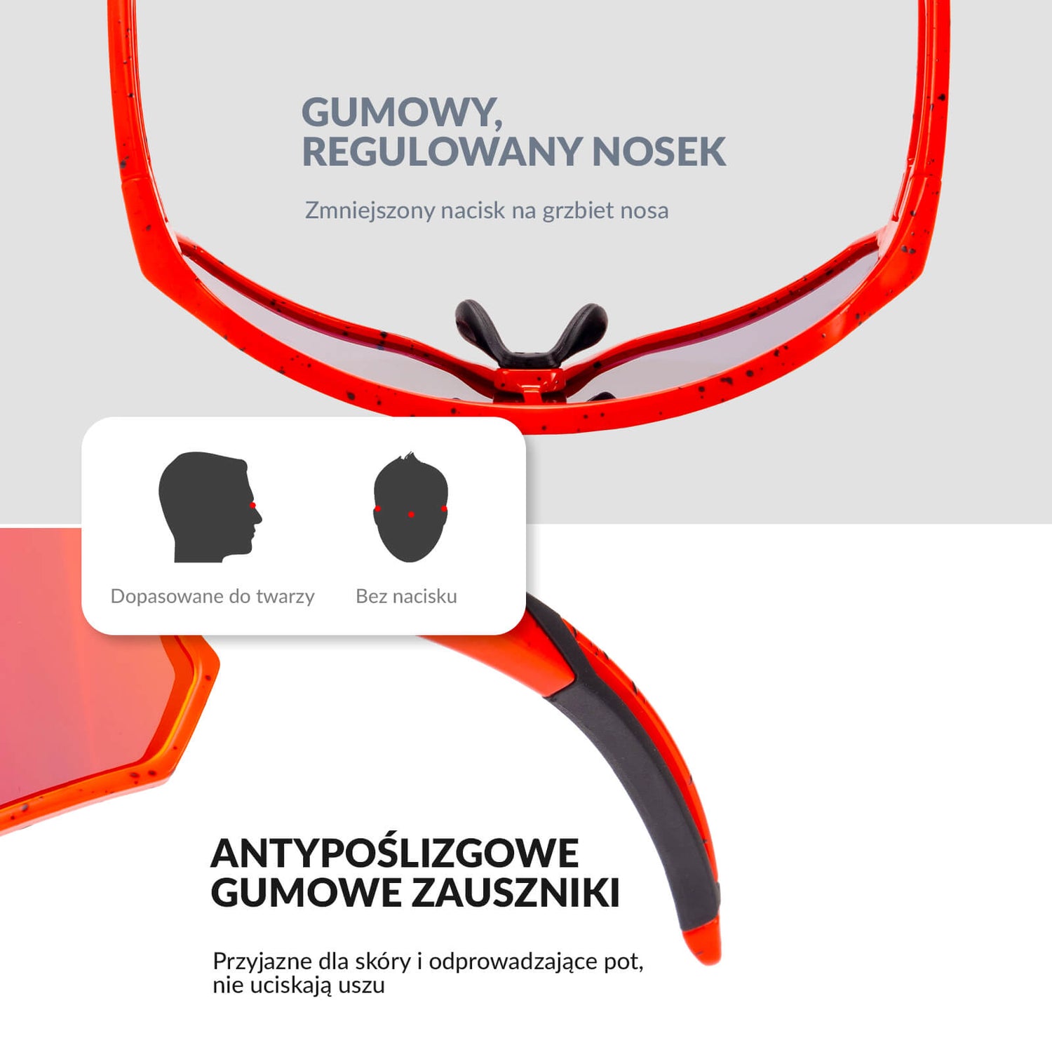 Dziecięce Okulary Rowerowe Polaryzacyjne