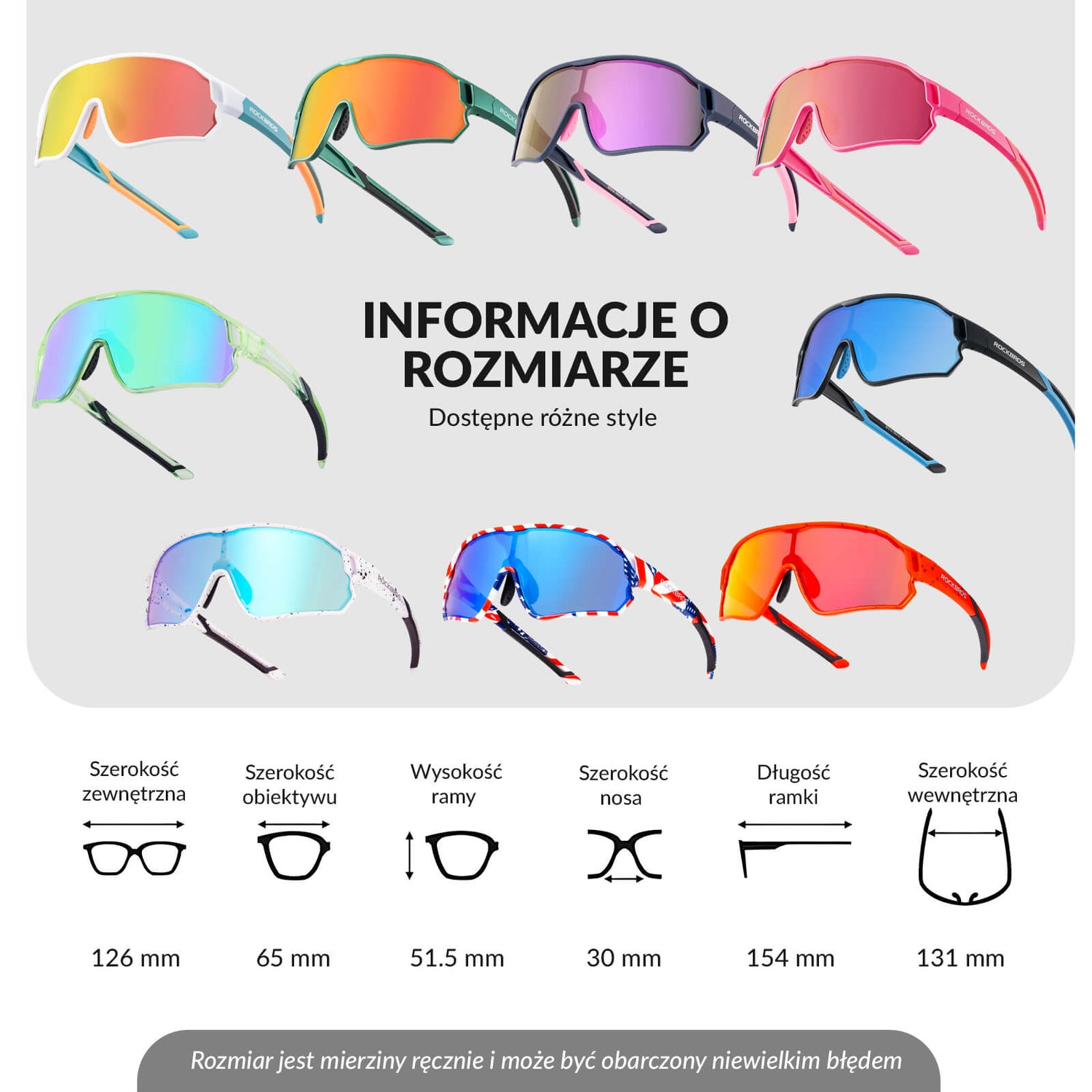 Dziecięce Okulary Rowerowe Polaryzacyjne