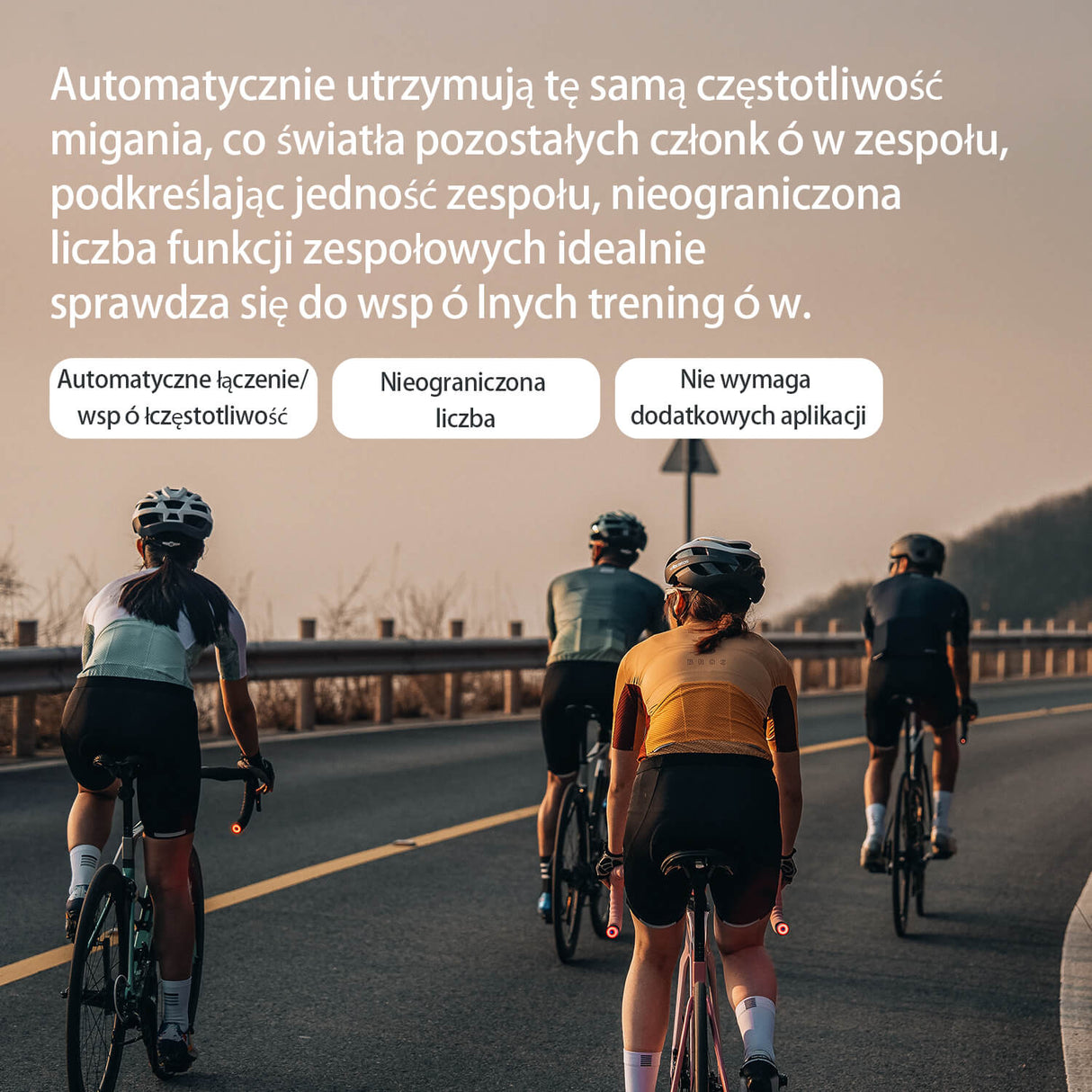 ROCKBROS R0 Inteligentne światło tylne z czujnikiem hamulców i uchwytem w formie zaślpeki kierownicy, wodoodporna, automatyczna synchronizacja