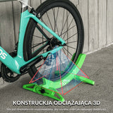 ROCKBROS Regulowany Stojak Podłogowy na Rowery 26-80 mm do MTB i Szosowych-Zielony