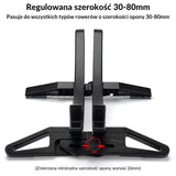 ROCKBROS Regulowany Stojak Podłogowy na Rowery 26-80 mm do MTB i Szosowych-Czarny