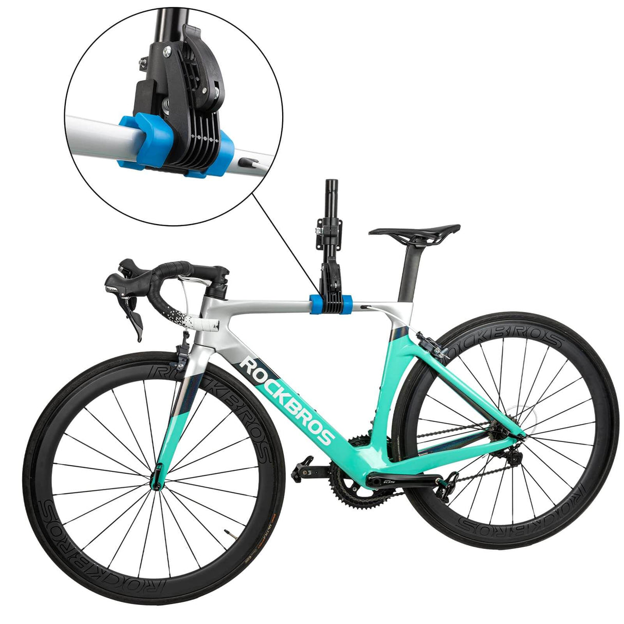 ROCKBROS Stojak Montażowy Rowerowy Uchwyt Rowerowy Ścienny 360° Obciążenie 25kg