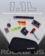 ROCKBROS Torba Rowerowa na Górną Rurę Smukła