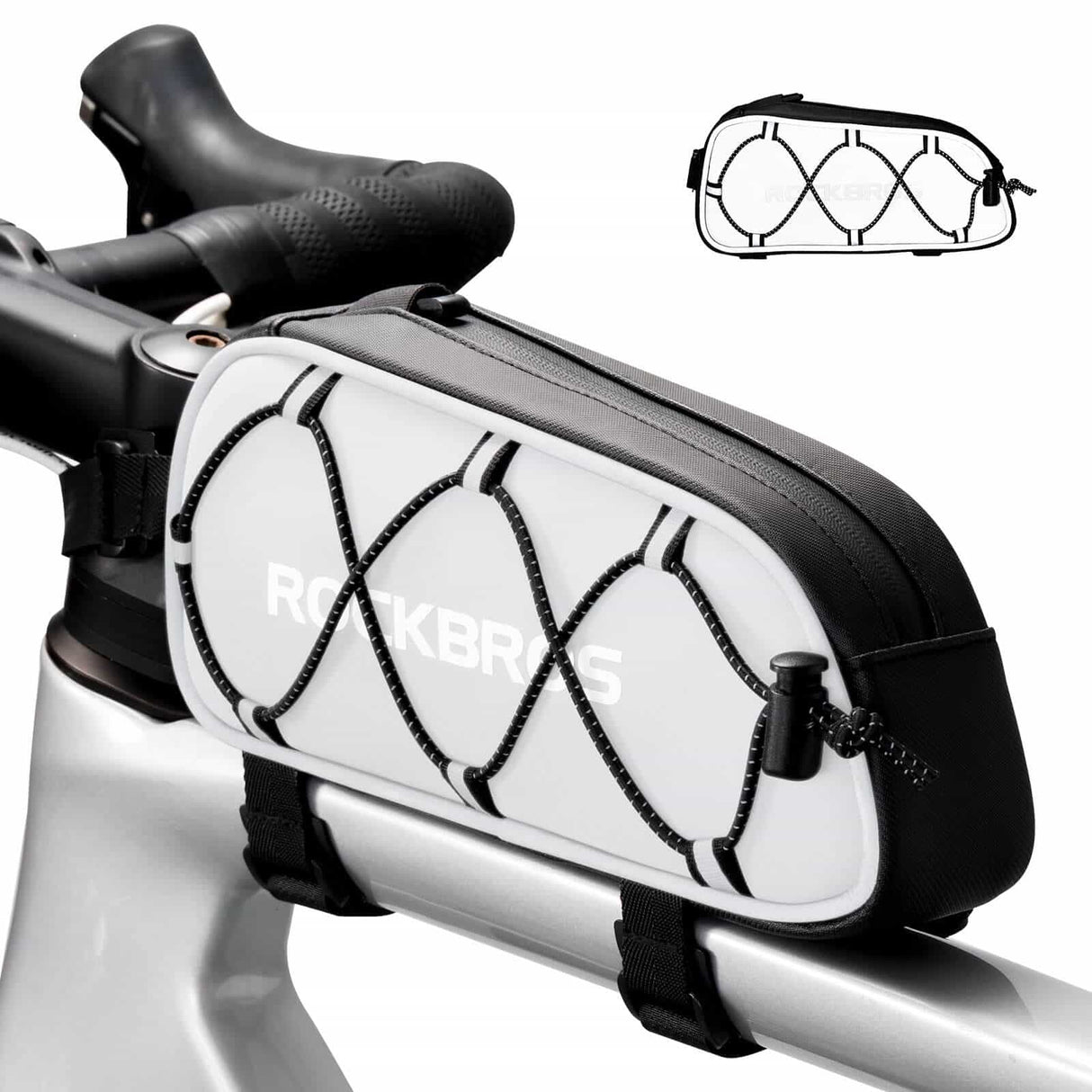 ROCKBROS Torba na Ramę Roweru 1L Odblaskowa