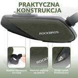 ROCKBROS Torba na Siodełko Rowerowe Torba Podsiodłowa z Przezroczystymi Błotnikami z PVC Torba Tylne do Rowerów Górskich i Szosowych