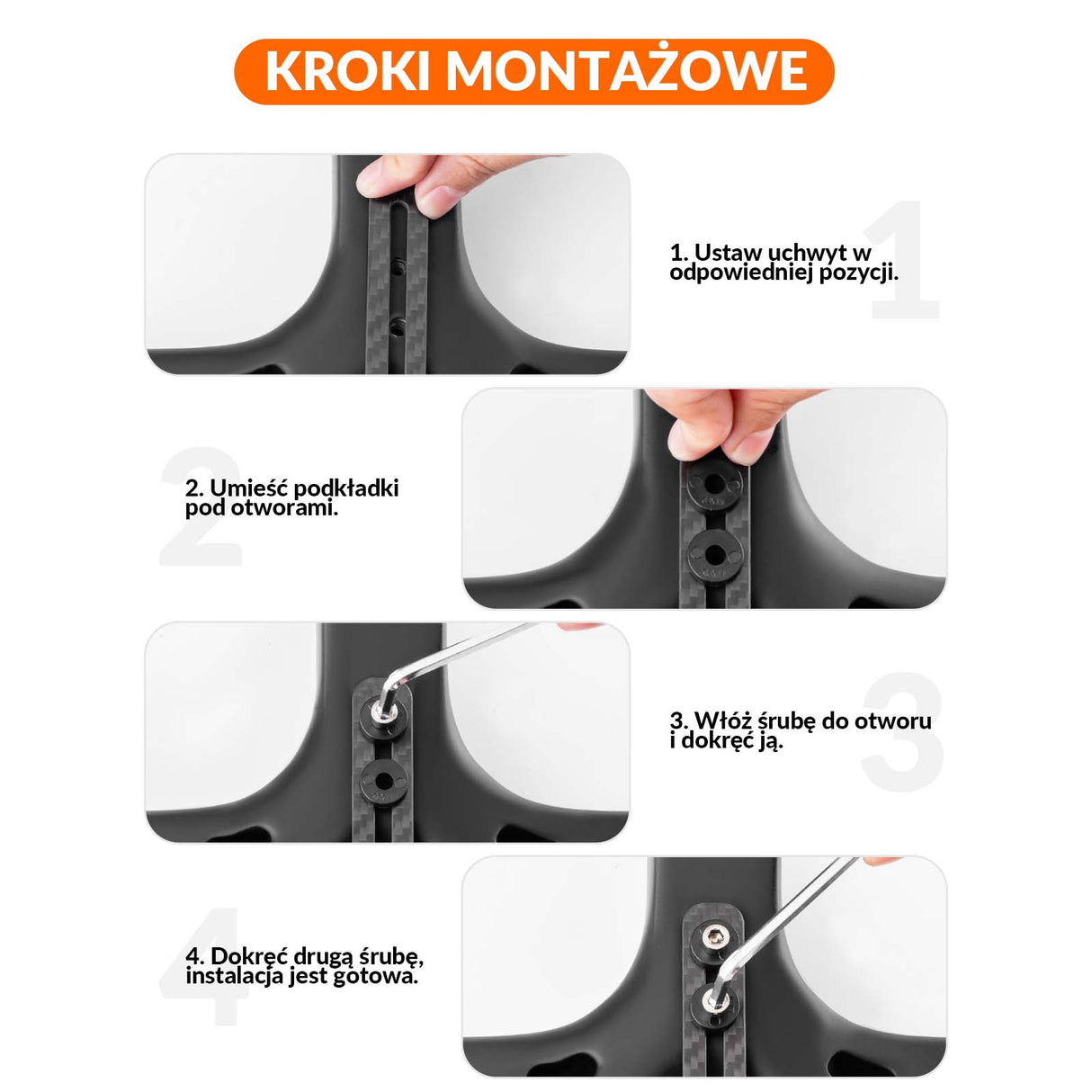 ROCKBROS Uchwyt na licznik rowerowy Kompatybilny z Garmin/Bryton/Wahoo/Giant