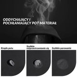 ROCKBROS Zimowe Ocieplacze na Ręce i Nogi Termiczne Antypoślizgowe Unisex S-3XL-Czarny-zielony- krótki