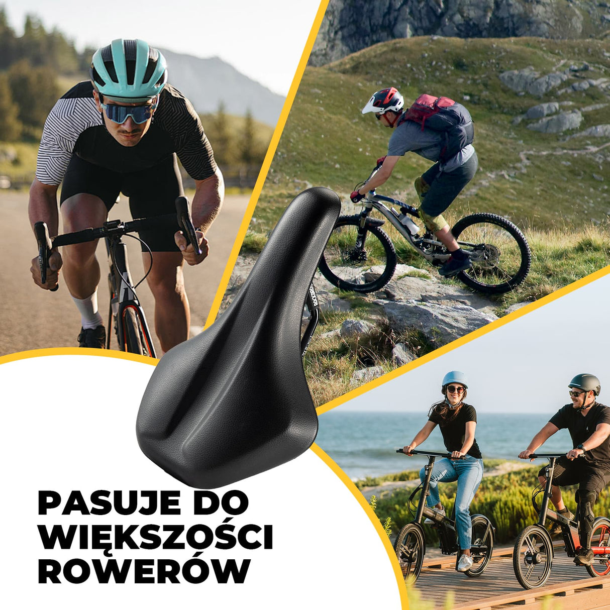 Ergonomiczne Siodełko Rowerowe –1101