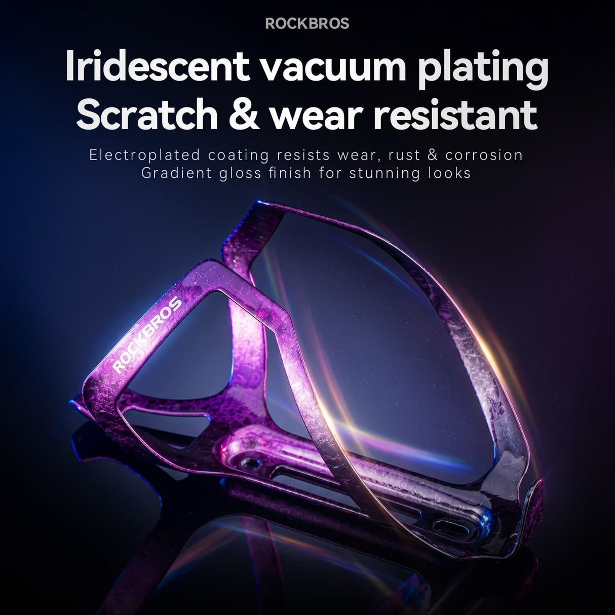 Koszyk na Bidon Ultralekki Design Vacuum Plating - CR-56