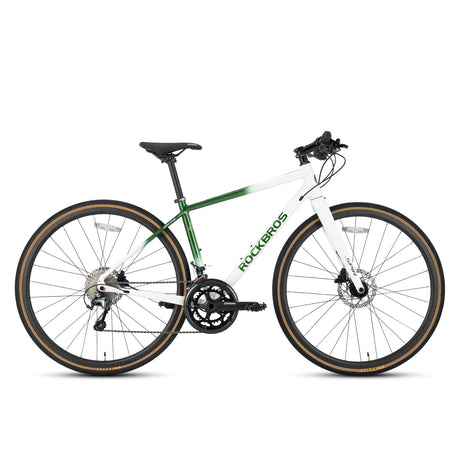 ROCKBROS SPIN-P2M 700C-Rowery Trekkingowe Rowery TrekkingoweZielony 400“（S）