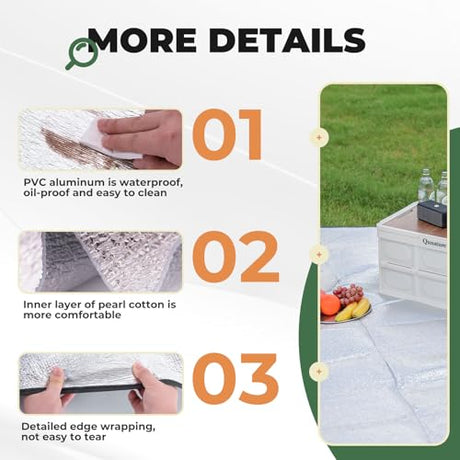 ROCKBROS Samopompująca karimata do spania, 12 cm nadmuchiwany materac kempingowy ze zintegrowaną poduszką Mata kempingowa Materac zewnętrzny Mata do spania z pompką nożną Podróż Przenośna Biwak