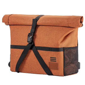 ROCKBROS Składana Torba Rowerowa Przednia 8L-10L PlecakiPomarańczowy