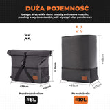 Składana Torba Rowerowa Przednia 8L-10L