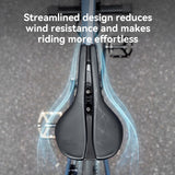 ROCKBROS Sportowe Siodełko Rowerowe Ergonomiczny Design, Pręty Cr-Mo i Wysok Siodełka rowerowe