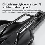 Ergonomiczne siodełko rowerowe z prętami Cr-Mo
