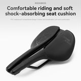 ROCKBROS Sportowe Siodełko Rowerowe Ergonomiczny Design, Pręty Cr-Mo i Wysok Siodełka rowerowe