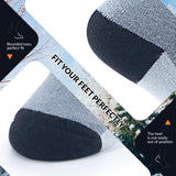 Qunature Qunature Skarpetki Narciarskie Dziecięce Skarpety Termiczne Podkolanówki Zimowe Dziewczęce/Chłopięce Termiczne 25-36-Q23-010 Skarpetka