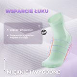 TVI Damskie Długie Skarpetki do Kolarstwa Szosowego
