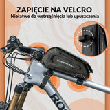 Torba na Ramę Roweru Twarde Etui z Ekranem Dotykowym do Telefonów do 6,8 Cala